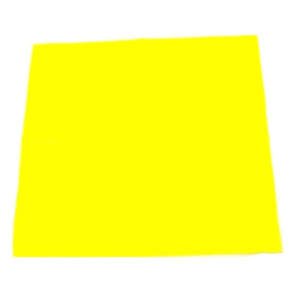 Zac's Alter Ego - Plain Neon Yellow Bandana - Yellow